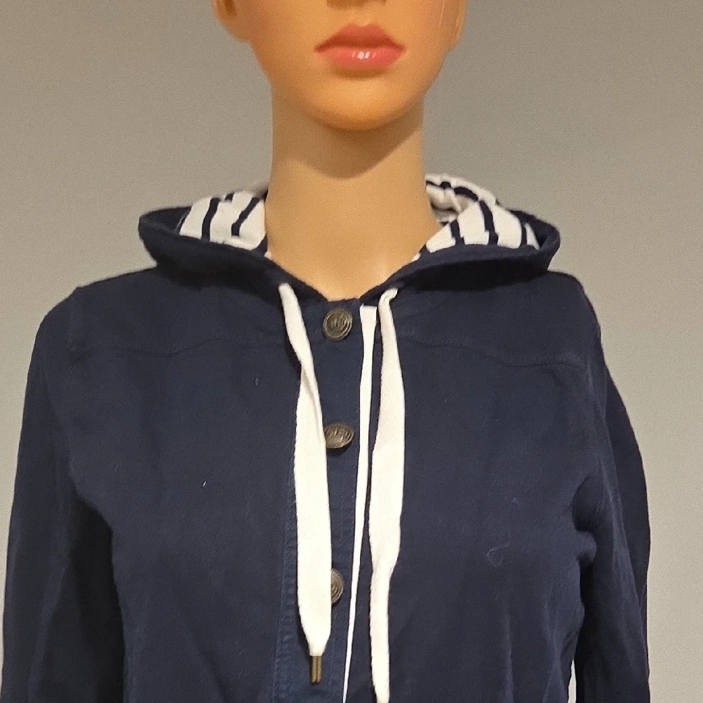 Ralph Lauren Dark Blue Hooded Utility Jacket